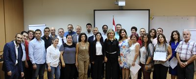 وزعت وزيرة الدولة لشؤون التنمية الإدارية الدكتورة مي شدياق في ختام دورة تدريبية متخصصة حول 
