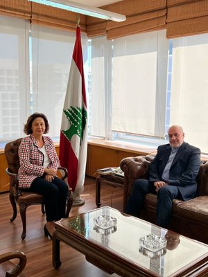 الوزيرة رياشي تستقبل سفير الجمهورية الاسلامية الايرانية السيد مجتبى أماني