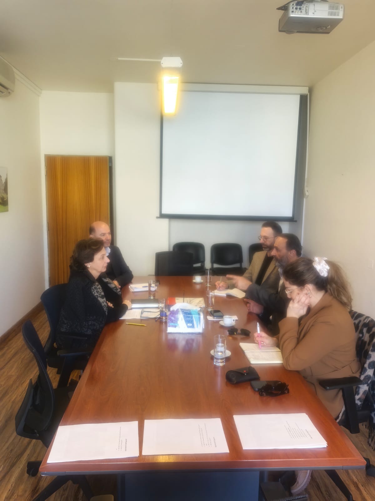 Meeting with a delegation from the UNDP in Lebanon