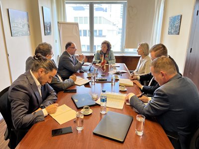 Minister Riachy receives a delegation from the World Bank