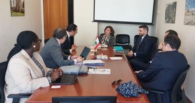 إستقبلت وزيرة الدولة لشؤون التنمية الإدارية السفيرة نجلا رياشي وفداً من البنك الأوروبي للإنشاء والتعمير
