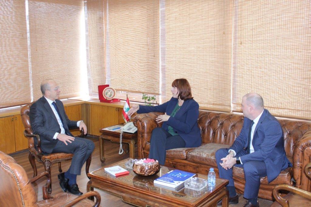 Dr. Fadi Makki receives Canadian Ambassador Stephanie McCollum