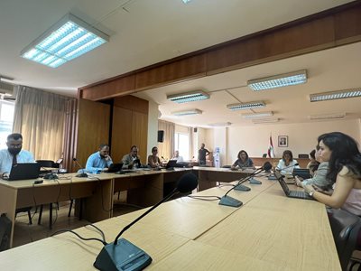 اجتماع الوزيرة نجلا رياشي وفريق عمل مواءمة القوانين مع المعايير الدولية وممثلين عن منظمات المجتمع المدني 
