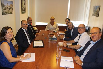 Chidiac discusses with Khashan ways to support the Association of Banks to the Ministry