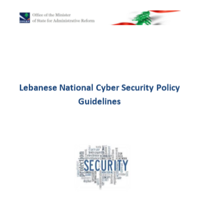Lebanese National Cyber Security Policy Guidelines