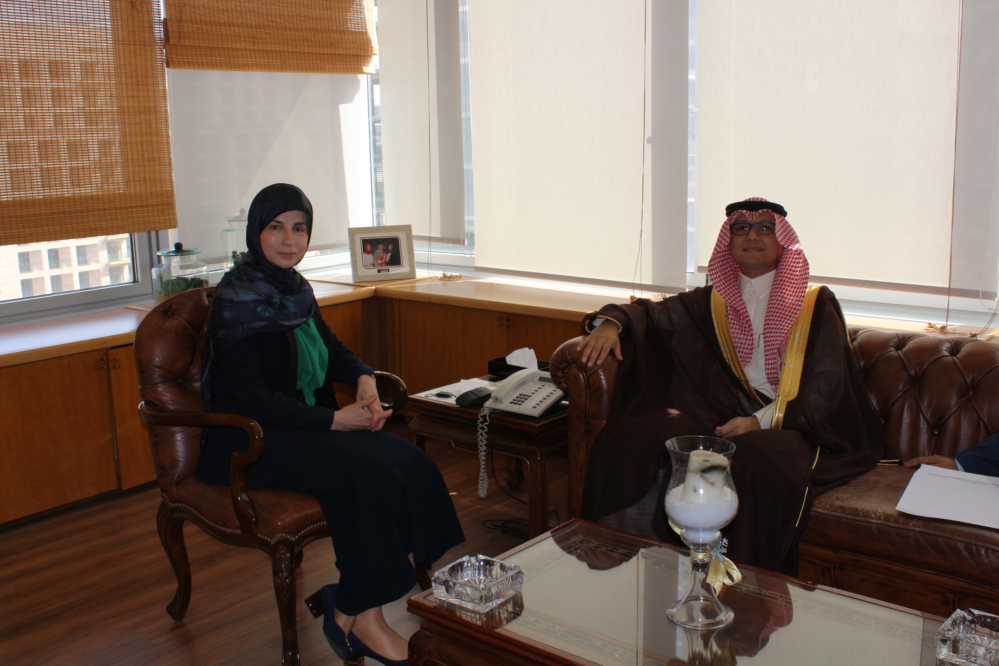 استقبلت وزيرة التنمية الادارية الدكتورة عناية عز الدين القائم بالأعمال السعودي في لبنان الوزير المفوض وليد البخاري